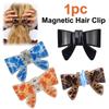 Reusable Bow Hair Clips Magnetic Closure Hair Barrettes New Hair Accessories  Hair Styling Tool