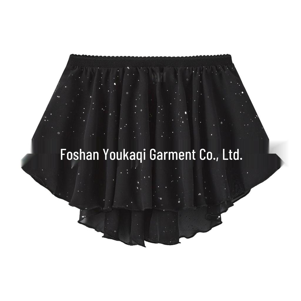 Детский купальник и балетное платье со стразами и цветами с градиентом для занятий танцами и выступлений девочек