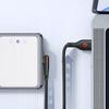 USB C на USB C Прямой угол 120 Вт Плетеный Прямой угол USB C Кабель USB C Кабель Прямой угол USB C Зарядный кабель Эффективная зарядка