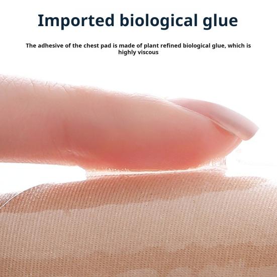 1 пара женских накладок на грудь, устойчивых к поту, противоскользящих, невидимых, тонких, дышащих, утолщенных, поддерживающих грудь, липких накладок, накладок на соски, бюстгальтер без бретелек