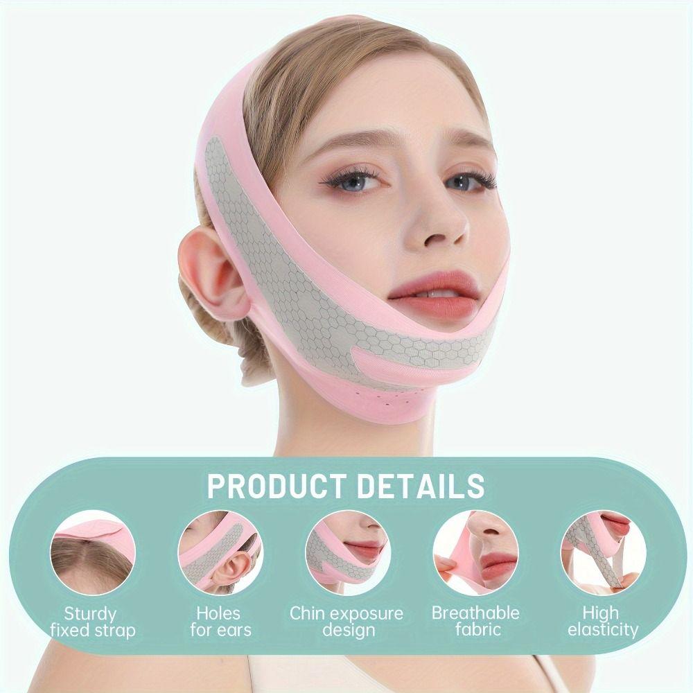 High-Elasticity Graphene Face Lifting Belt Anti Wrinkle Face Lift Up Strap Women