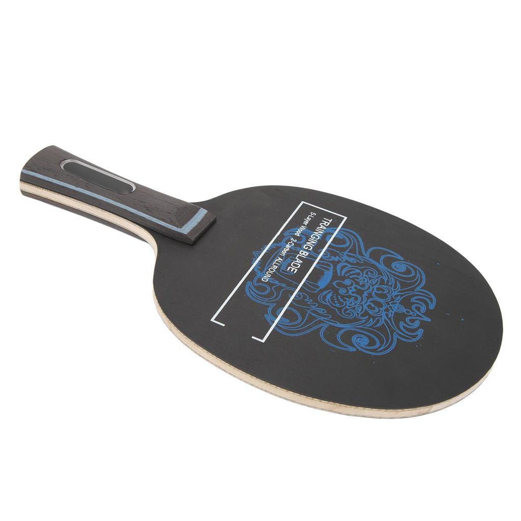 Table Tennis Blade Professional Ping Pong Paddle Board Base Long Handle Horizontal Bat