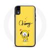 Case for Iphone XS BTS Bangtan Boys BT21 Chimmy Jimin Yellow Background