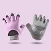 Фитнес Перчатки без пальцев Мужские Женские Утолщение ладони Амортизация Износостойкость Тренировки со штангой Нескользящие Спортивные