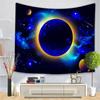Cosmic Solar System Hanging Cloth Art Background Cloth Galaxy Space Planet Tapestry Science Fiction Planet Background Cloth