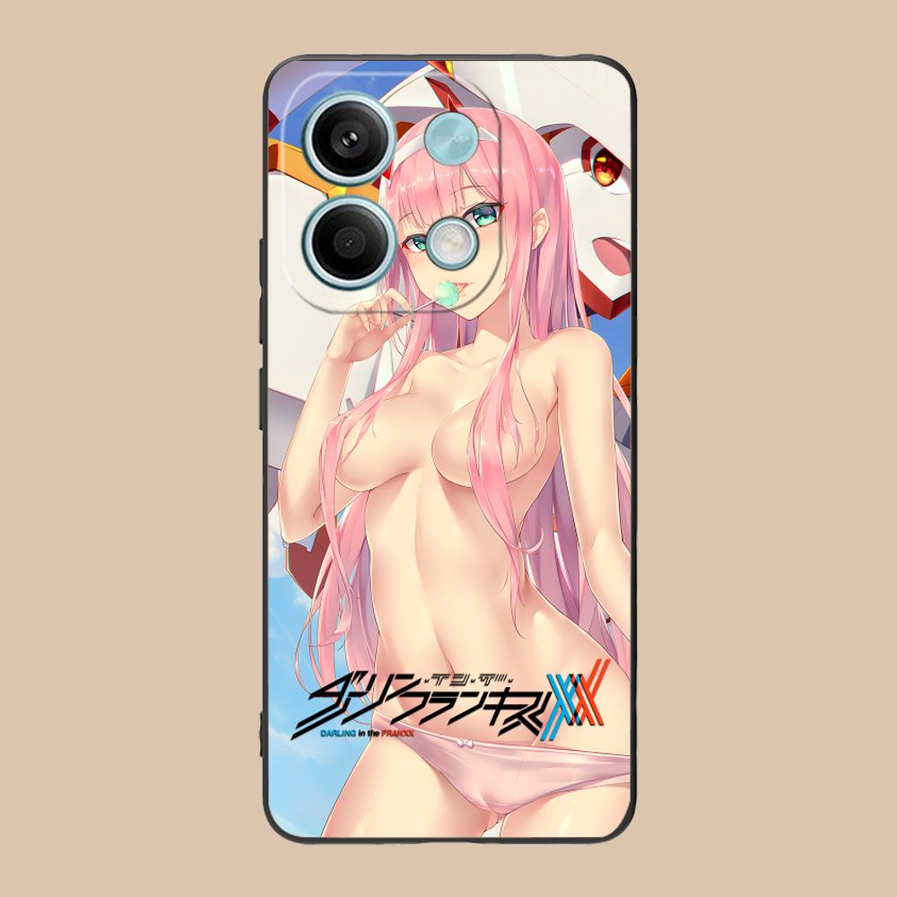 Дорогая Чехол для телефона FranXX Zero Two для POCO M6 M5 M4 M3 X7 X6 X5 X4 X3 F6 F5 F4 Pro GT 5G Cover с цветной печатью Роскошный Красивый