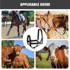 Adjustable Horse Halter Nylon Calf Training Rope Cattle Halter Training Rope Harness  Outdoor Use
