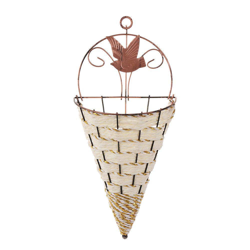 & Живой суккулент Контейнер для хранения Растение Садовое украшение Подвесная корзина Ротанговая корзина для цветов