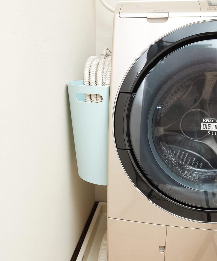 Iseto Wisteria Trash with Two Magnetic Made In Can, White, 9L, Wall-Mounted, Sheets, Japan, I-525