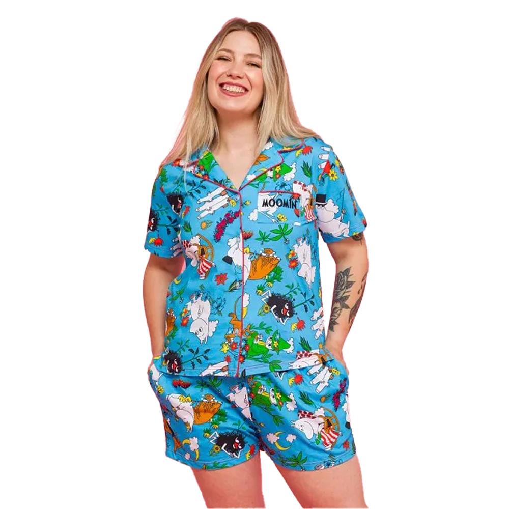 Moomin Womens/Ladies Great Outdoors Pyjama Set