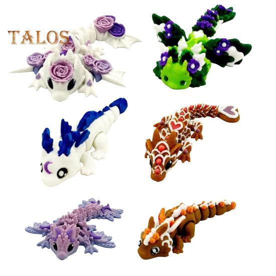 3D-печатное яйцо дракона, красочное яйцо с драконом внутри, шарнирная фигурка дракона, гибкая игрушка-фиджет для детей, наполнители для пасхальной корзины