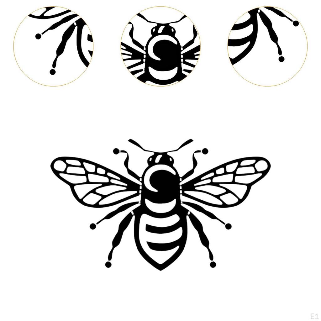 Пчела настенный декор металлический декор подарок украшение вечеринка СПА гостиная семья декоративные