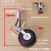 98mm to158mm D4 M4 Double Spring Shock Absorber Kneeling Landing Gear 2.0" PU Wheel for 3-4kg RC Plane Airplane DIY Models Part