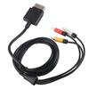 1.8M Component ABS TV Lead Cord AV Cable O Video Cord for XBOX 360 Slim