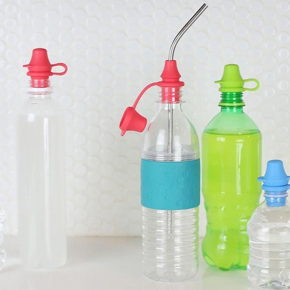 Anti-Spill Bottles Cover Silicone Bottle Lid Stopper Bottles Top Hat Top Spout Adapter  Baby