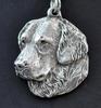 Golden Retriever - Necklace with dog, silver-plated pendant for dog fan, unique jewelry by Art-Dog brand