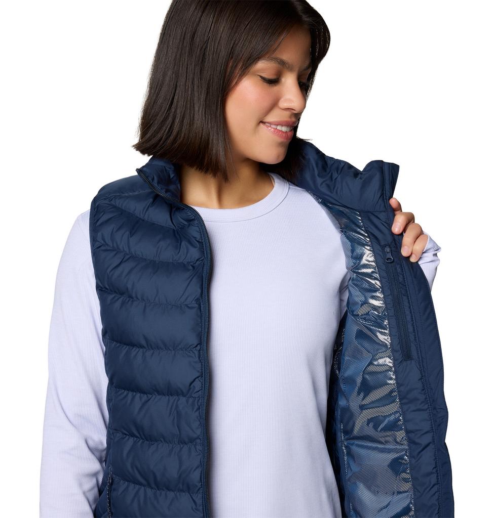 Columbia Women' Powder Lite Ii Navy Blue Vest 2089561464 R