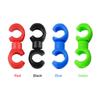 10pcs/set Bicycle Brake Gear Cable S Style Clips Lightweight Rotating Buckle Hose Guide Clasp Cycling Accessories