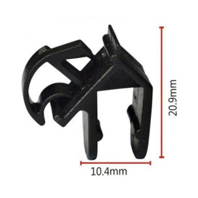 Классические пластиковые зажимы для крепления для Ford Bonnet Stay Kits Модели Rod Strut Support 2 шт. Набор черных автомобильных аксессуаров
