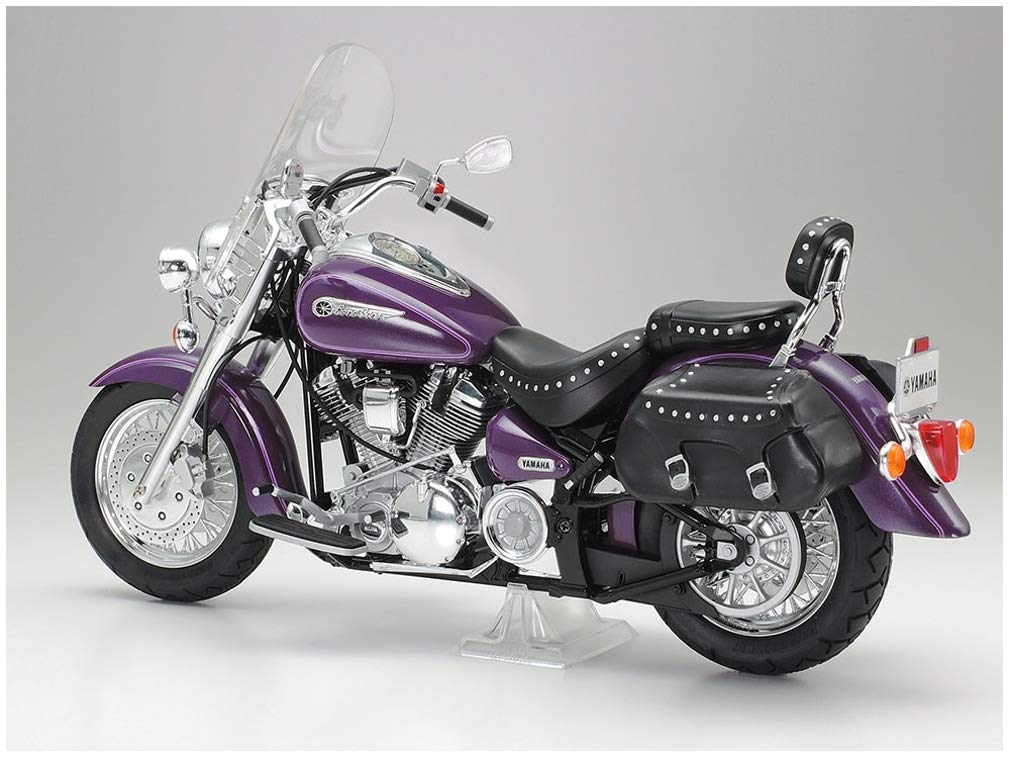 Tamiya Мотоцикл серии Yamaha XV1600 Roadster Custom Пластиковая модель 14135 1/12 № 135