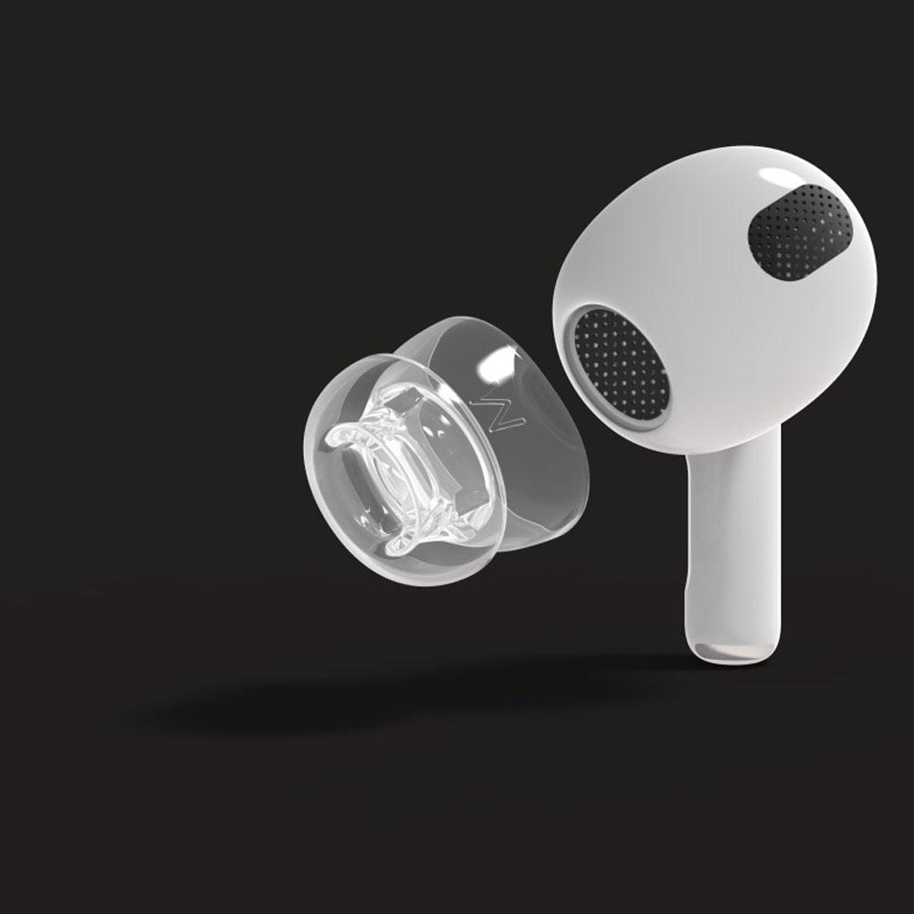 Для Apple AirPods 4 сменные амбушюры беруши противоскользящие амбушюры 4 колпачка присоска для наушников F W2A4