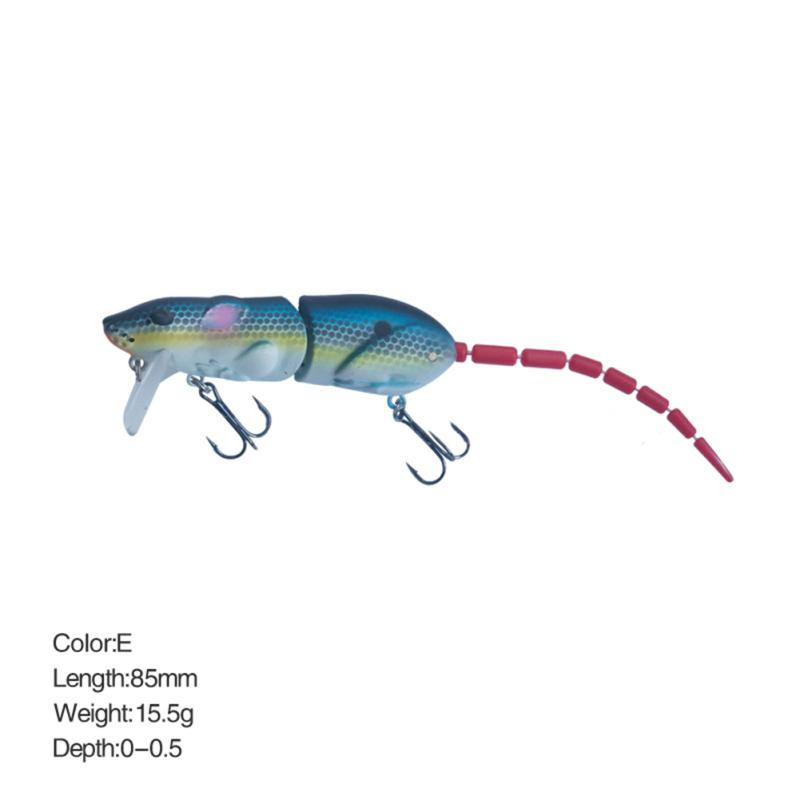 15,5 г/15,5 см рыболовные приманки для мыши, гольян, виляющий хвостом, медленно тонущая искусственная наживка, 9008, рыбалка