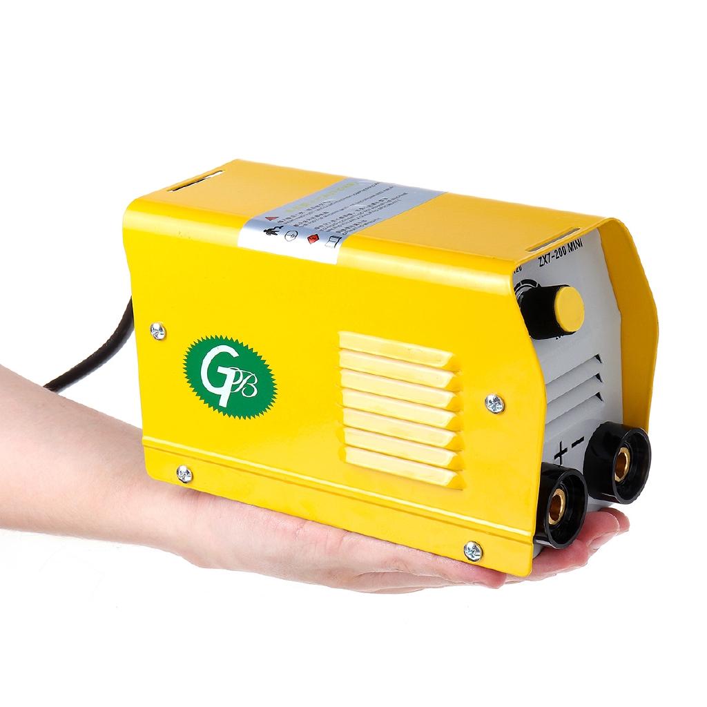 ZX7-200 220V 50-60Hz Welders With Insulated Electrode Inverter Portable Mini Electric Arc Force Welding Machine