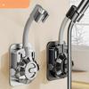 No Drilling Shower Head Holder Adjustable Wall Mount Base for Shower Head Lotus Head Fixing Bracket Bathroom Accessory