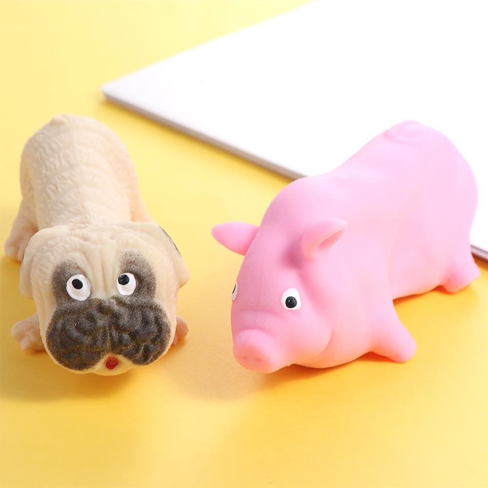Pig Cute Dog Kids Gifts Fidget Pig Squeeze Toy Antistress Squeeze Pig Stress Relief Pig Stretch Pig
