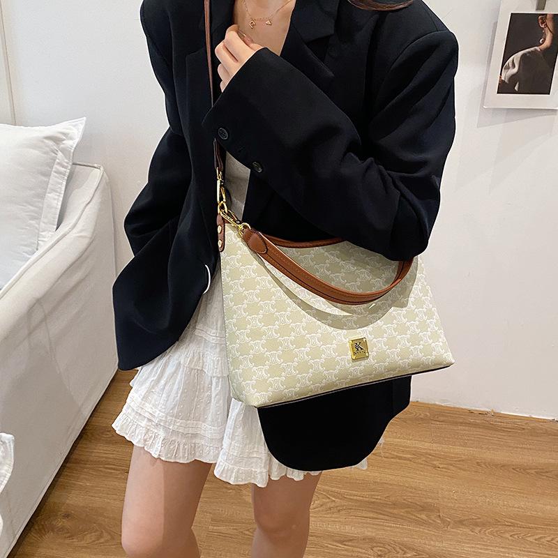 2025 Autumn Women's Light Luxury Handbag: Stylish Underarm Tote & Crossbody Bag