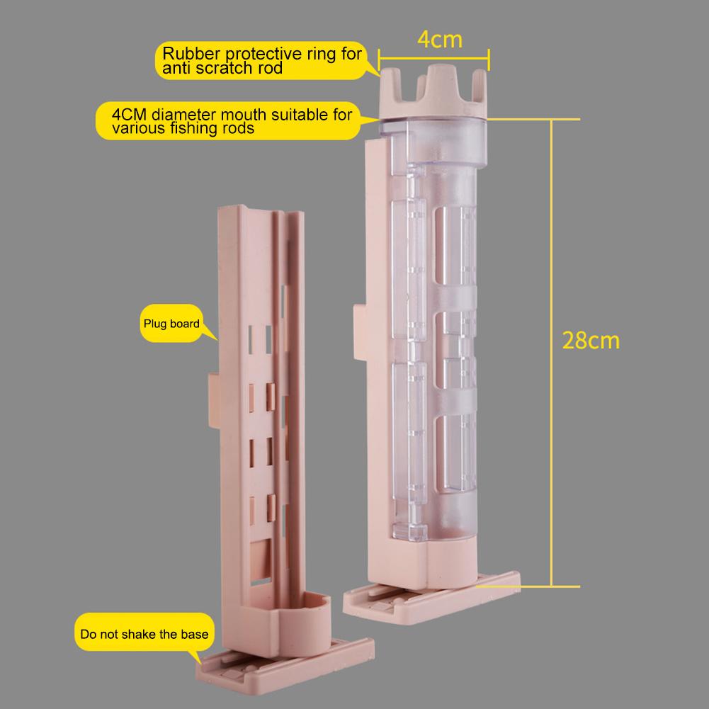Fishing Box  Holder Detachable Fishing Box Rod Display Bracket Adjustable Portable  Snap Design Outdoor Accessories