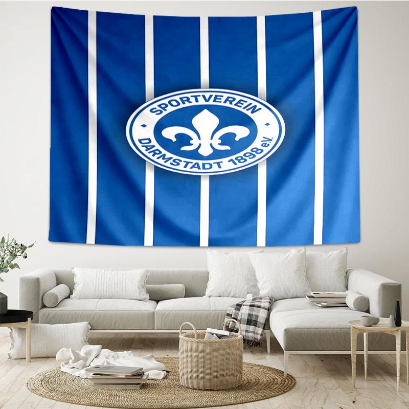 Sport Club Darmstadt 1898 Printed Tapestry, for Bedroom,Livingroom, dormitory, Large Wall Decor, Fabric Decor Fan Birthday Gifts