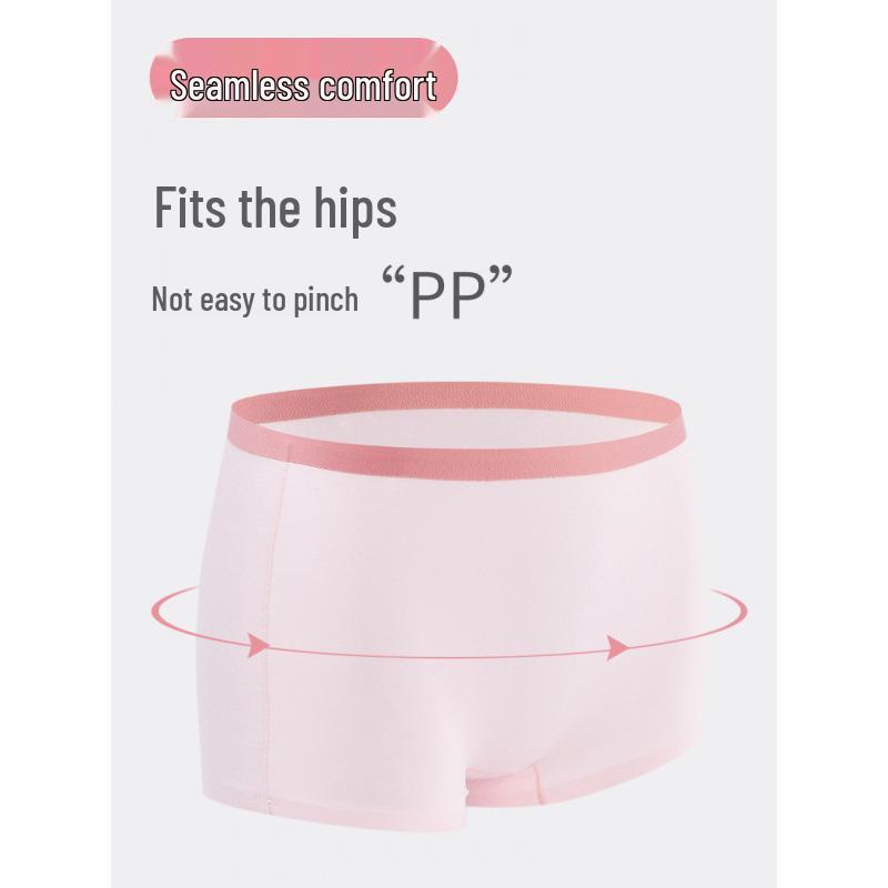 Girls' Seamless Boxer Briefs: Lightweight, Breathable Underwear for Medium & Large Youths