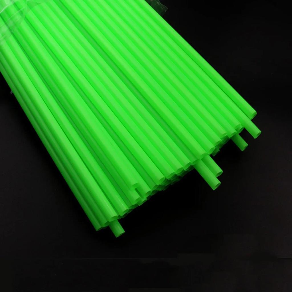 100pcs-Colorful Drinking Plastique Straws Flexible Wedding Party Supplies Plastic Drinking Plastico Straws Kitchen