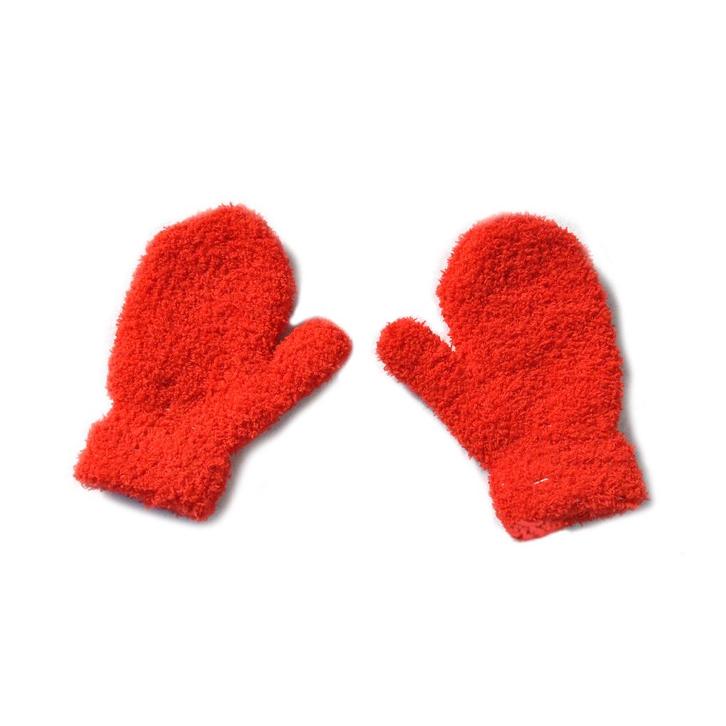 1 пара детских варежек Изысканные Удобные Детские Варежки для Девочек Мальчиков Зимняя Одежда Аксессуар Защита Рук для Ношения на Улице