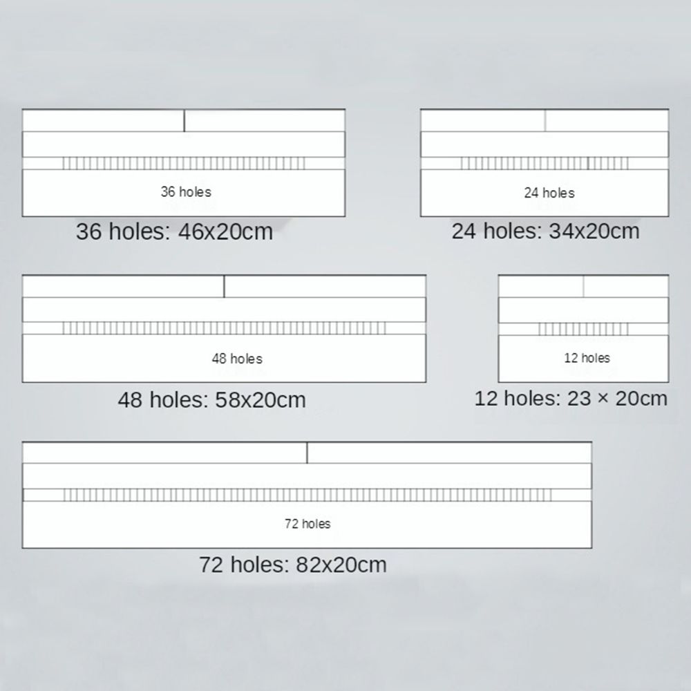 Пенал с дырочками Канцелярские принадлежности Косметичка Тканевый пенал Антикварная эстетика Хранение карандашей