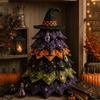 Pumpkin Ghost Quilted Christmas Tree Kit Black Cat Spider Hand Sewing Festival Tree  Fall Harvest