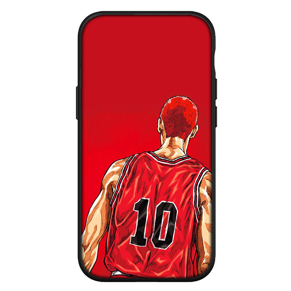 for Motorola Moto Edge 70 60 50 G54 G86 Samsung Galaxy S25 iPhone 17 16 15 Xiaomi Redmi Note 14 Pro Max Phone Case Cartoon Slam Dunk Basketball Cover