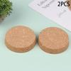 2Pcs/Lot Lab Top Dia 74Mm-103Mm Wood Big Cork Thermos Bottle Stopper Essential Oil Pudding Glass Bottle Lid
