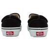 Vans Легко надевающиеся Удобные Амортизирующие Прочные Легкие Дышащие Низкие Кеды для скейтбординга Унисекс Кроссовки Черный Белый 466091-0002