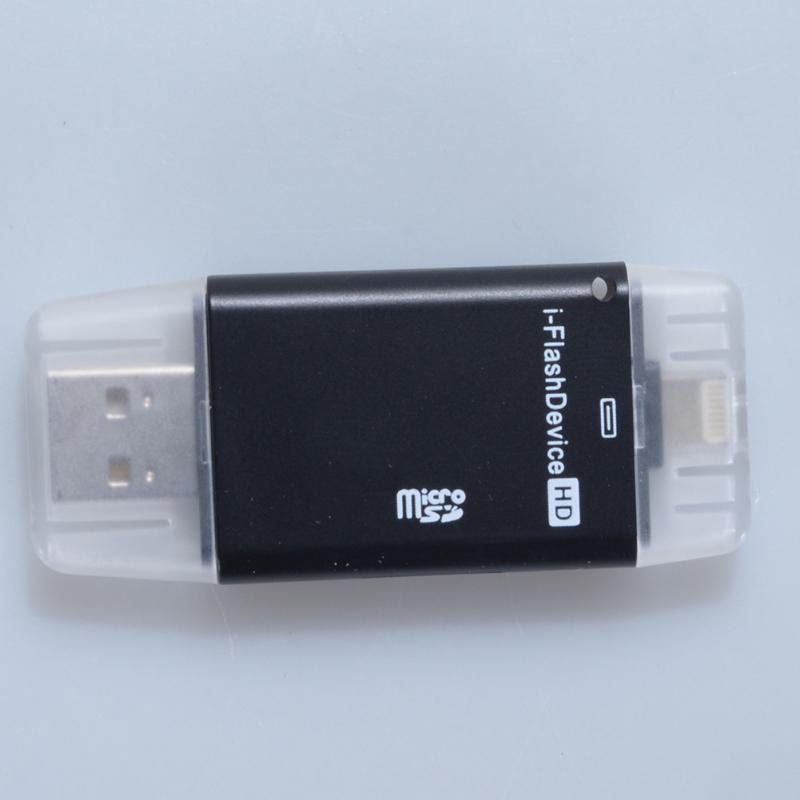 USB-накопитель OTG SD TF-кардридер для Iphone и Ipad