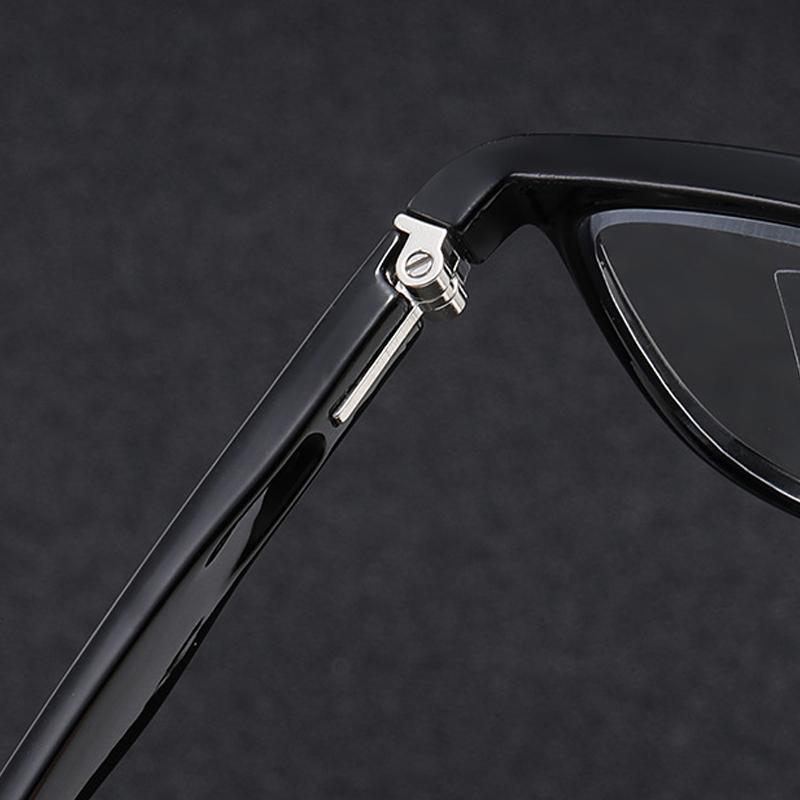 Фотохромные мультифокальные очки для чтения Анти-синий свет Очки для дальнозоркости Деловые Очки для пресбиопии высокой четкости +1.0 ~+4.0