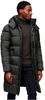 Зимняя куртка Superdry Rips Longline Puffer Jacket (M5011759A) коричневый