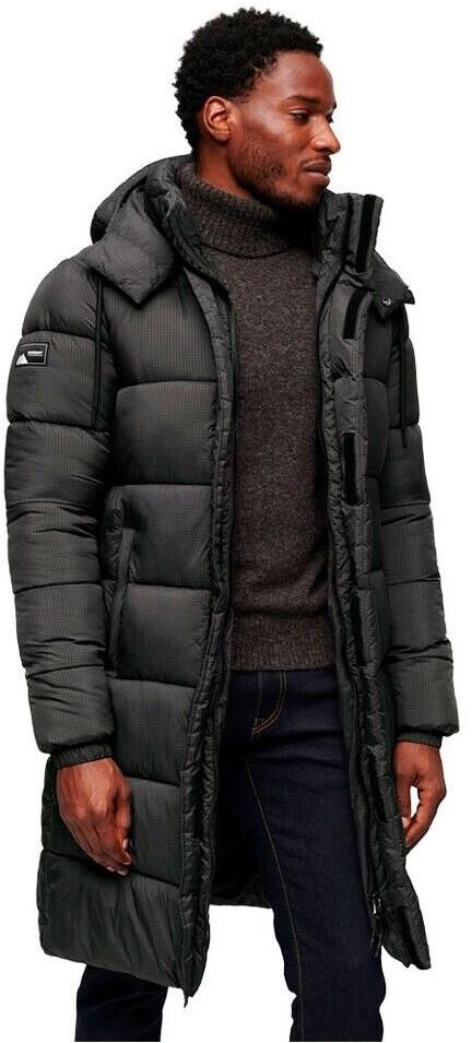 Зимняя куртка Superdry Rips Longline Puffer Jacket (M5011759A) коричневый