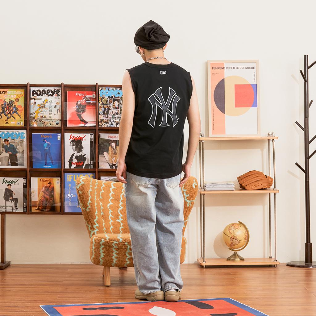 Новые майки MLB New York Yankees Унисекс Черные 3ATKB0233-50BKS