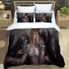 Sexy And Enchanting Beauty Printed Bedding Soft And Comfortable Fashion Gift For Friends  Customizable Comforter Bedding Sets