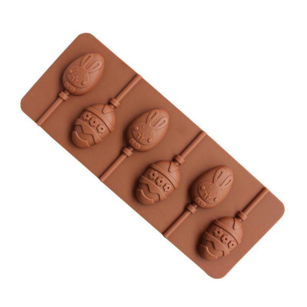 Форма силиконовая для леденца в виде пасхального яйца и кролика, форма для жевательной резинки, марципана, помадки, торта, шоколада, марципан, сделай сам, кулинария