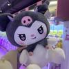 Лицензионная плюшевая кукла Sanrio Kuromi My Melody с бантом и крыльями, пушистая набивная мультяшная игрушка, мягкий подарок на день рождения для девочек, фанатов аниме