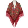 Women's Outer Printed Ethnic Style Tassel Shawl