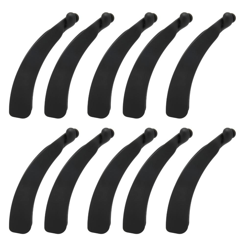 10PCS Sweet Banana Hair Clip Elegant Flexible Banana Clip Ponytail Holder For Women
